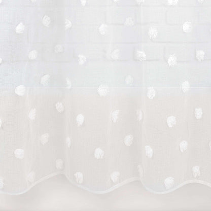 Cameron Pom Pom Embellished Shower Curtain - Allure Home Creation