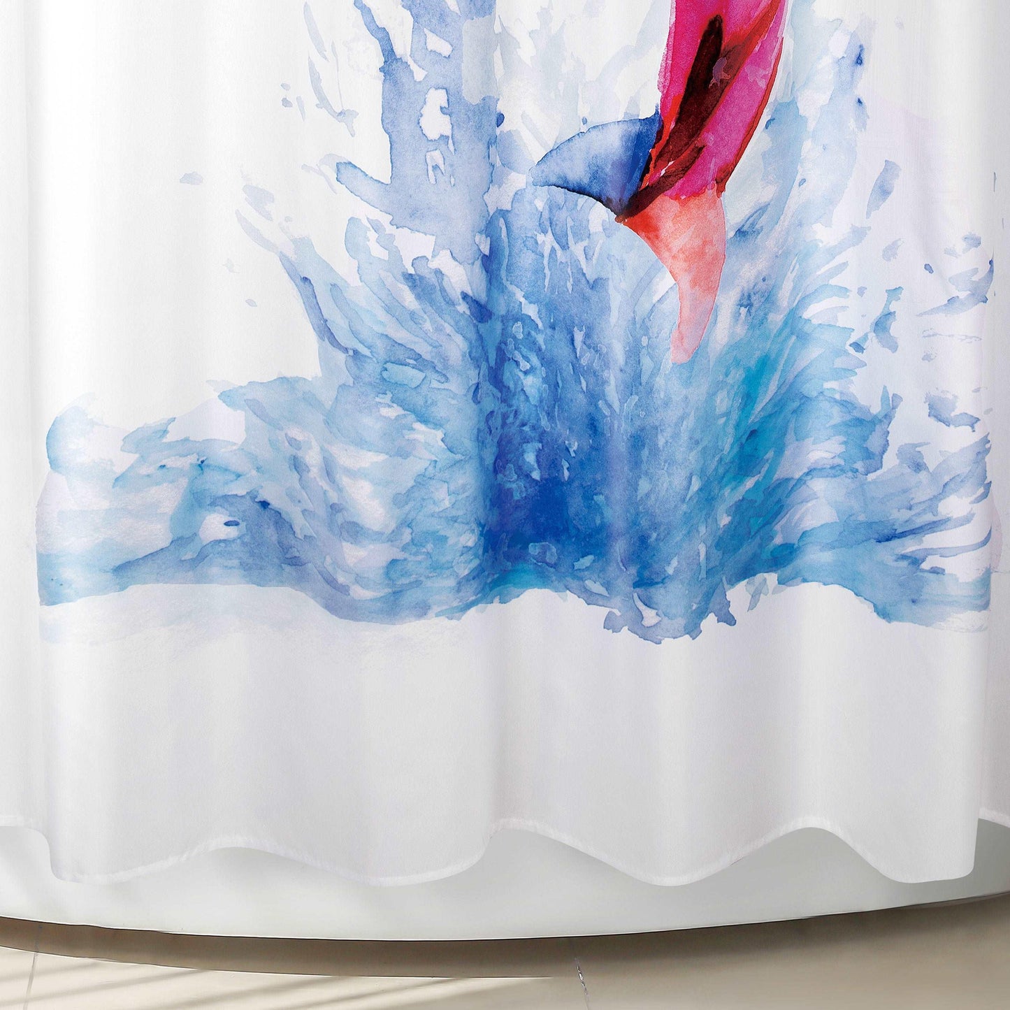 Colorful Dolphin Shower Curtain - Allure Home Creation