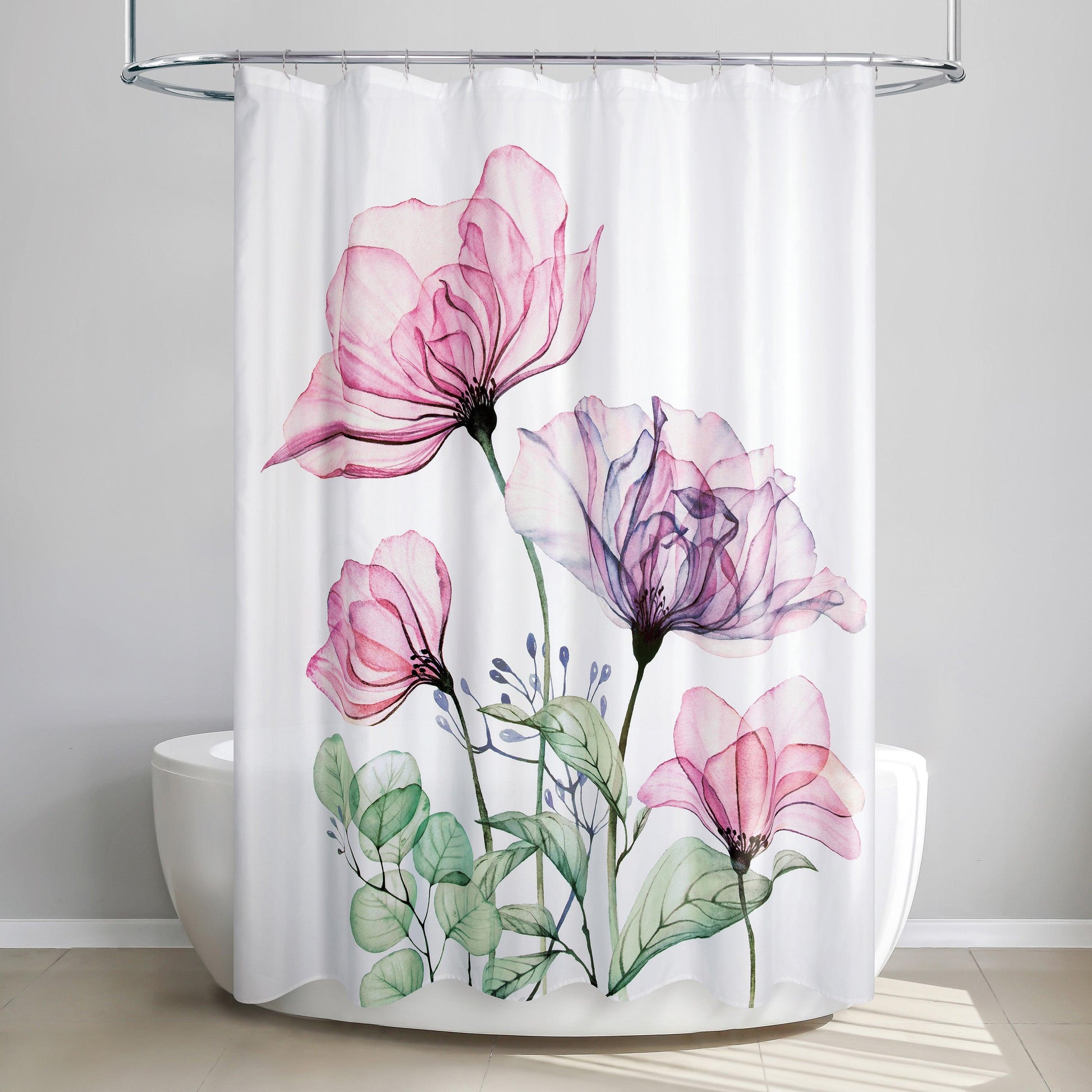 Translucent Shower Curtain - Allure Home Creation