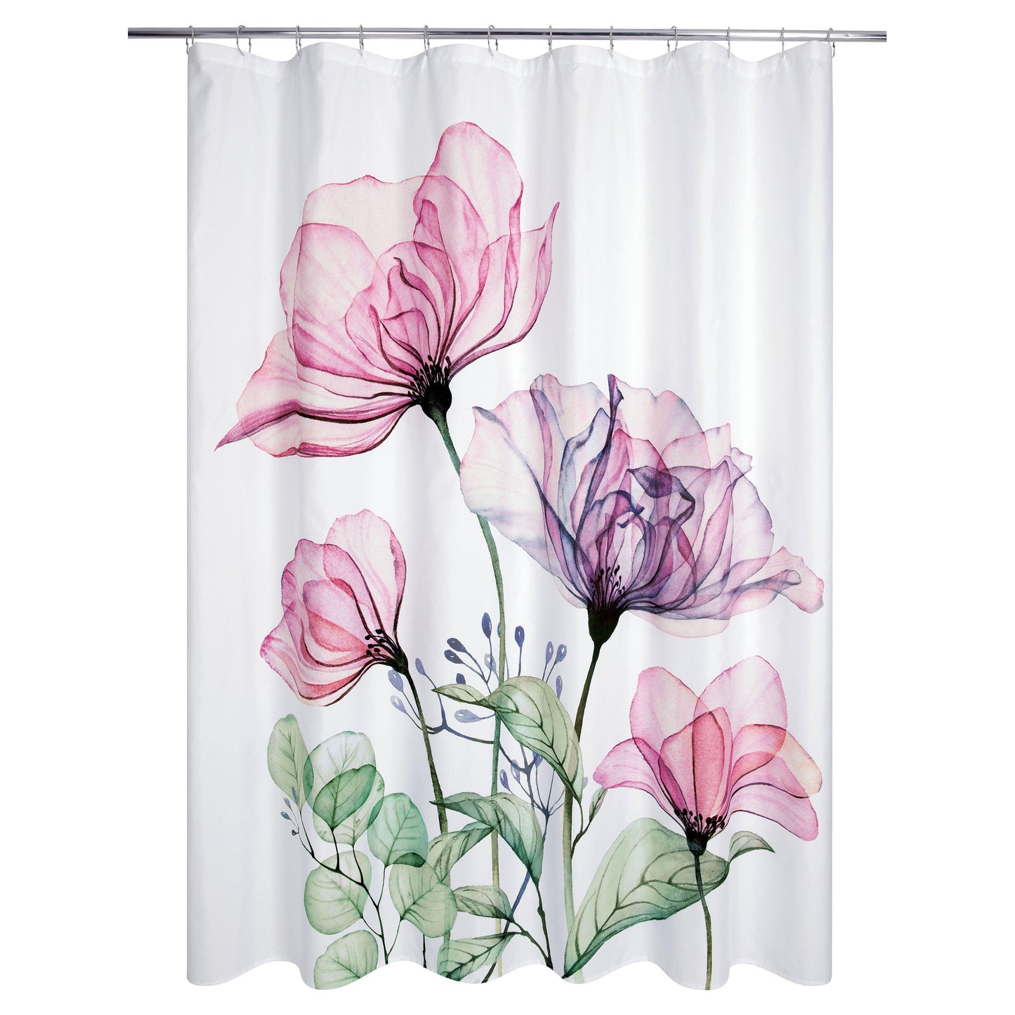 Translucent Shower Curtain - Allure Home Creation