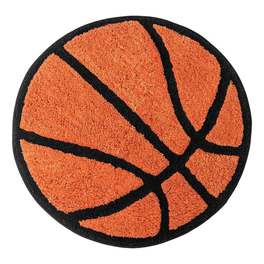 Basketball Bath Rug 28"x28" - Allure Home Creation