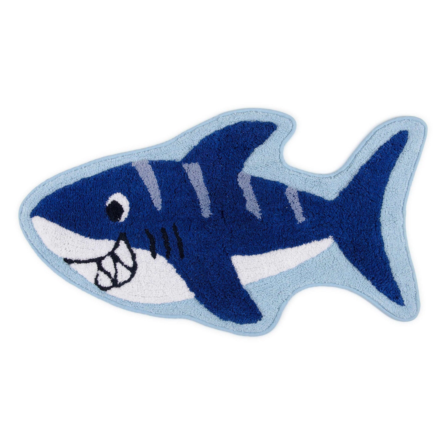 Colorful Sharks Bath Rug