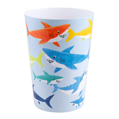 Colorful Sharks 4-Piece Bathroom Accessory Set - Allure Home Creation