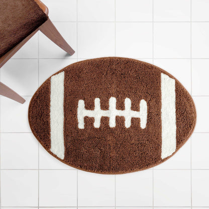 Football Bath Rug 34"x23" - Allure Home Creation