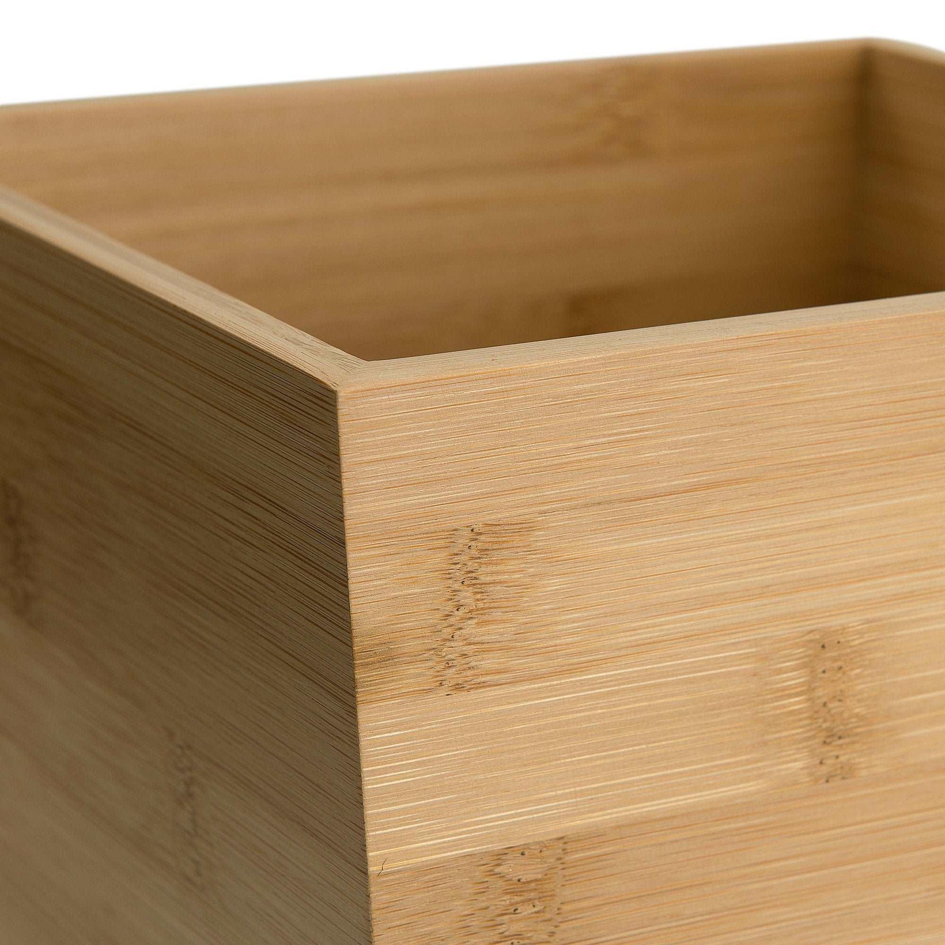 Haven/Kismet Bamboo Wastebasket - Allure Home Creation