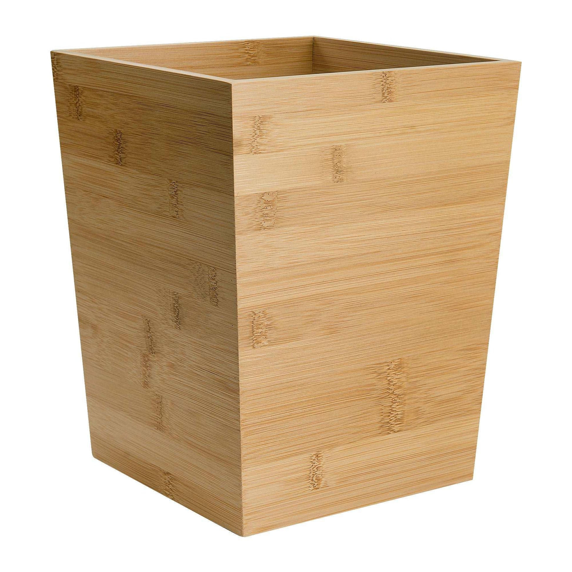 Haven/Kismet Bamboo Wastebasket - Allure Home Creation