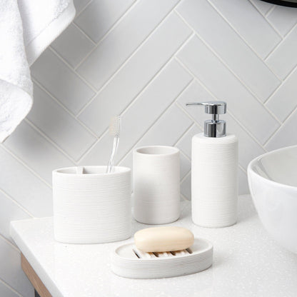 Huron 4-Piece Bathroom Accessory Set - Allure Home Creation