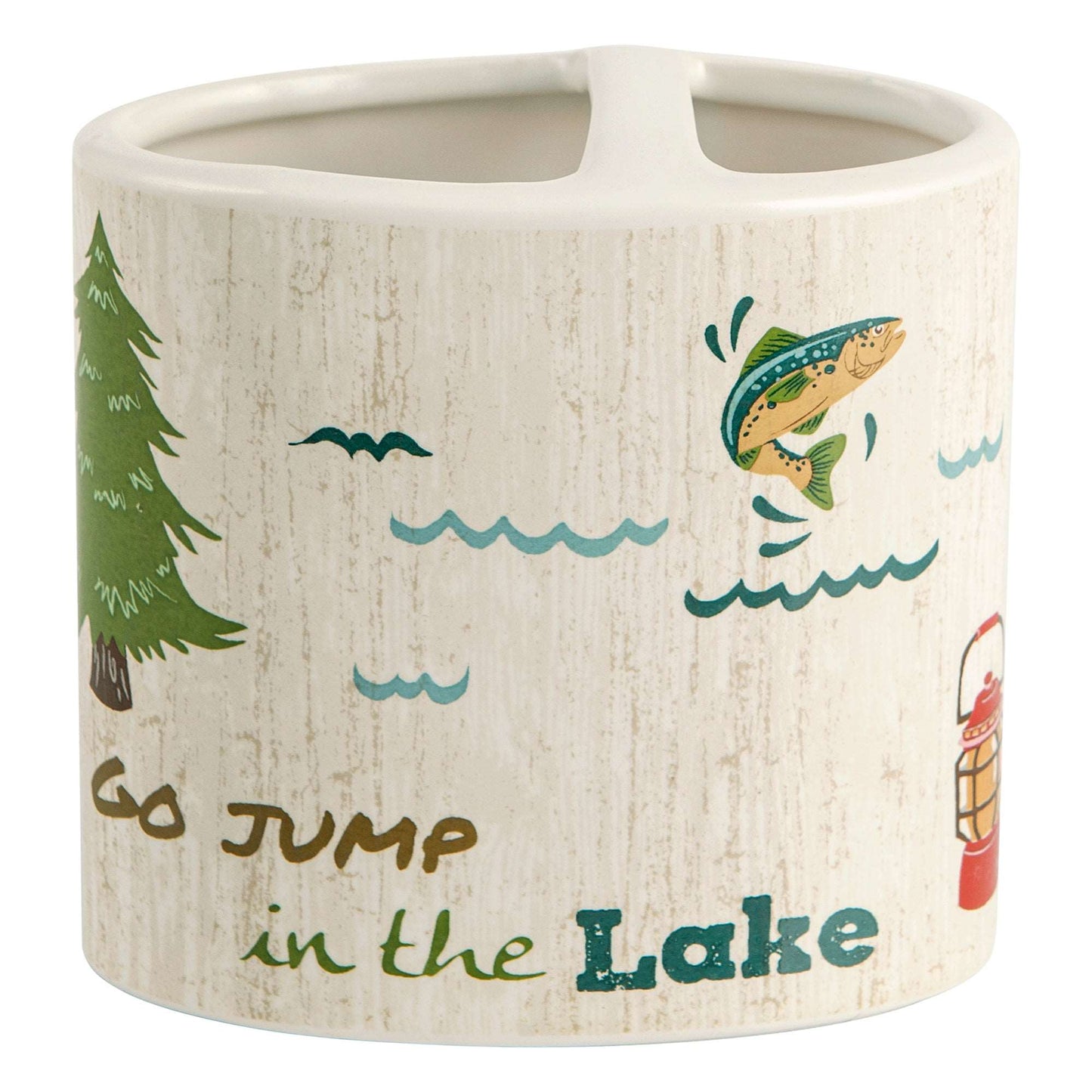 Lake Holiday Toothbrush Holder