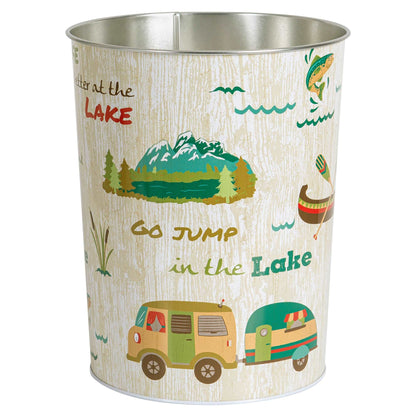 Lake Holiday Wastebasket