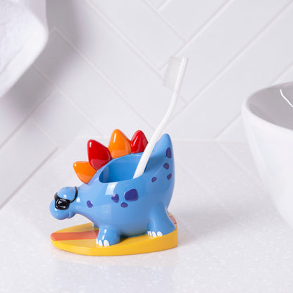 Surfin' Dino 3-Piece Bathroom Accessory Set