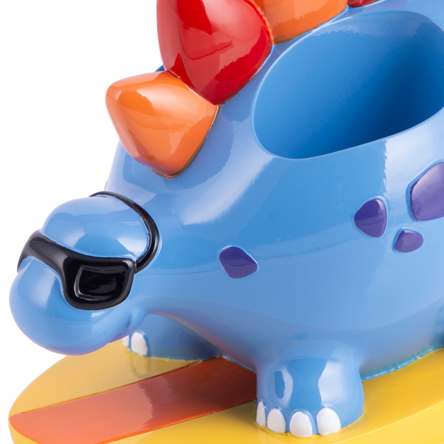 Surfin' Dino 4-Piece Bathroom Accessory Set