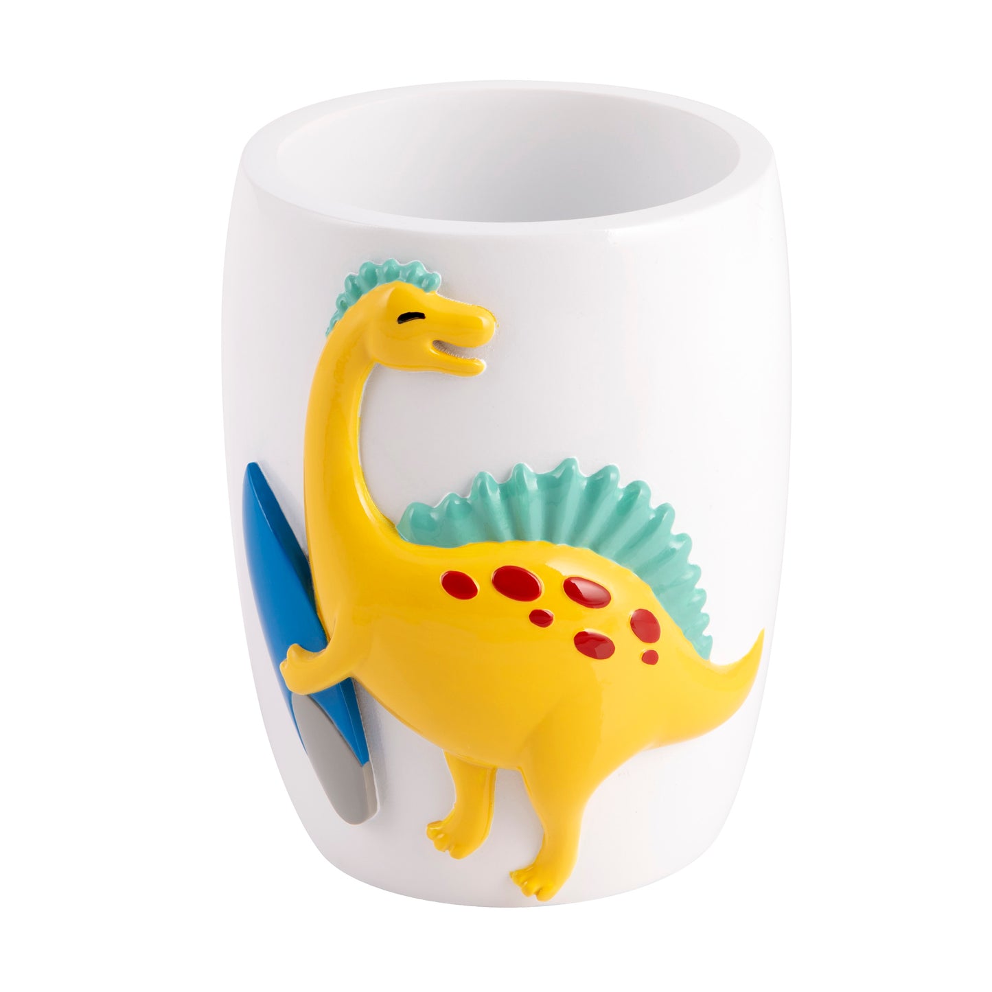 Surfin' Dino 4-Piece Bathroom Accessory Set