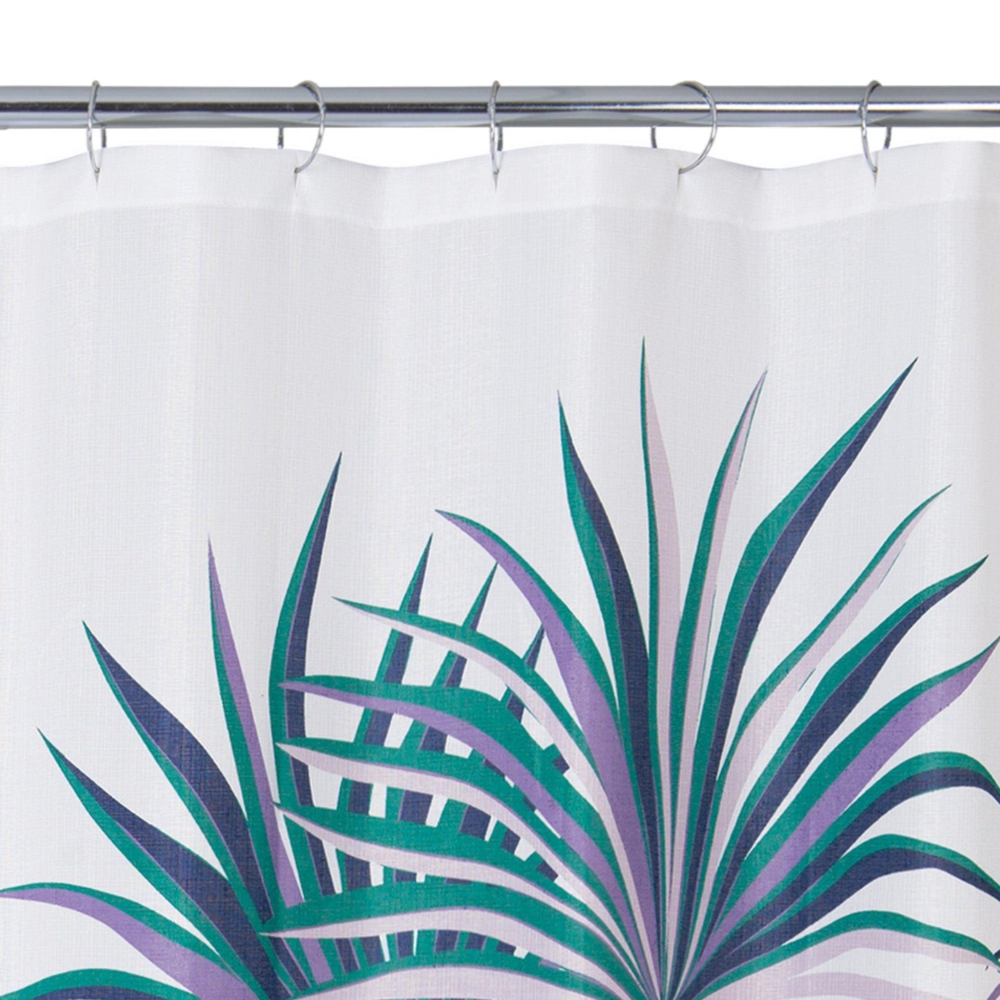 Oversize Palm Shower Curtain - Allure Home Creation