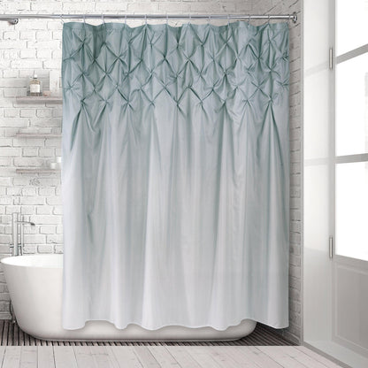 Ombre Pintuck Shower Curtain - Allure Home Creation