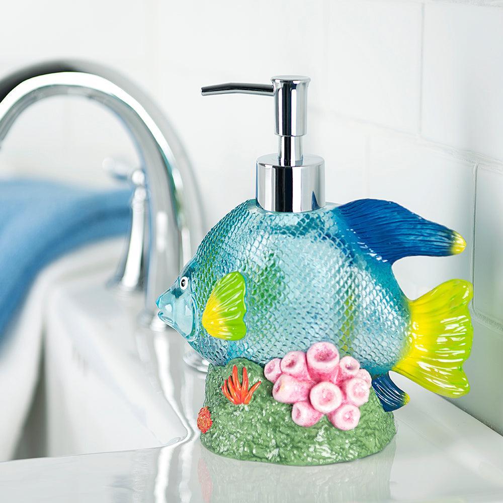 Under The Sea Fish 3-Piece Bathroom Accessory Set - Allure Home Creation