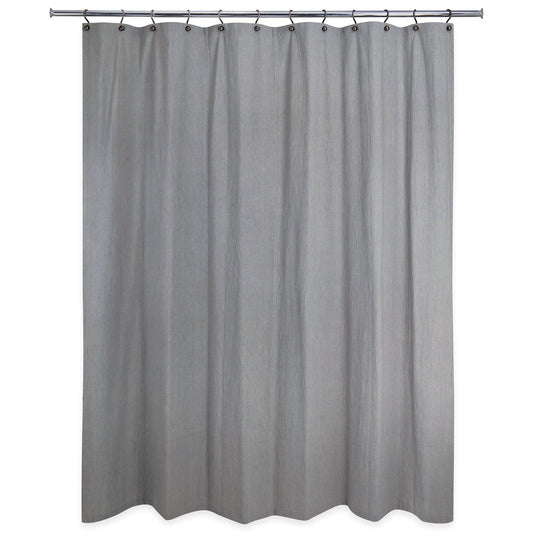 Washed Cotton Shower Curtain - Allure Home Creation